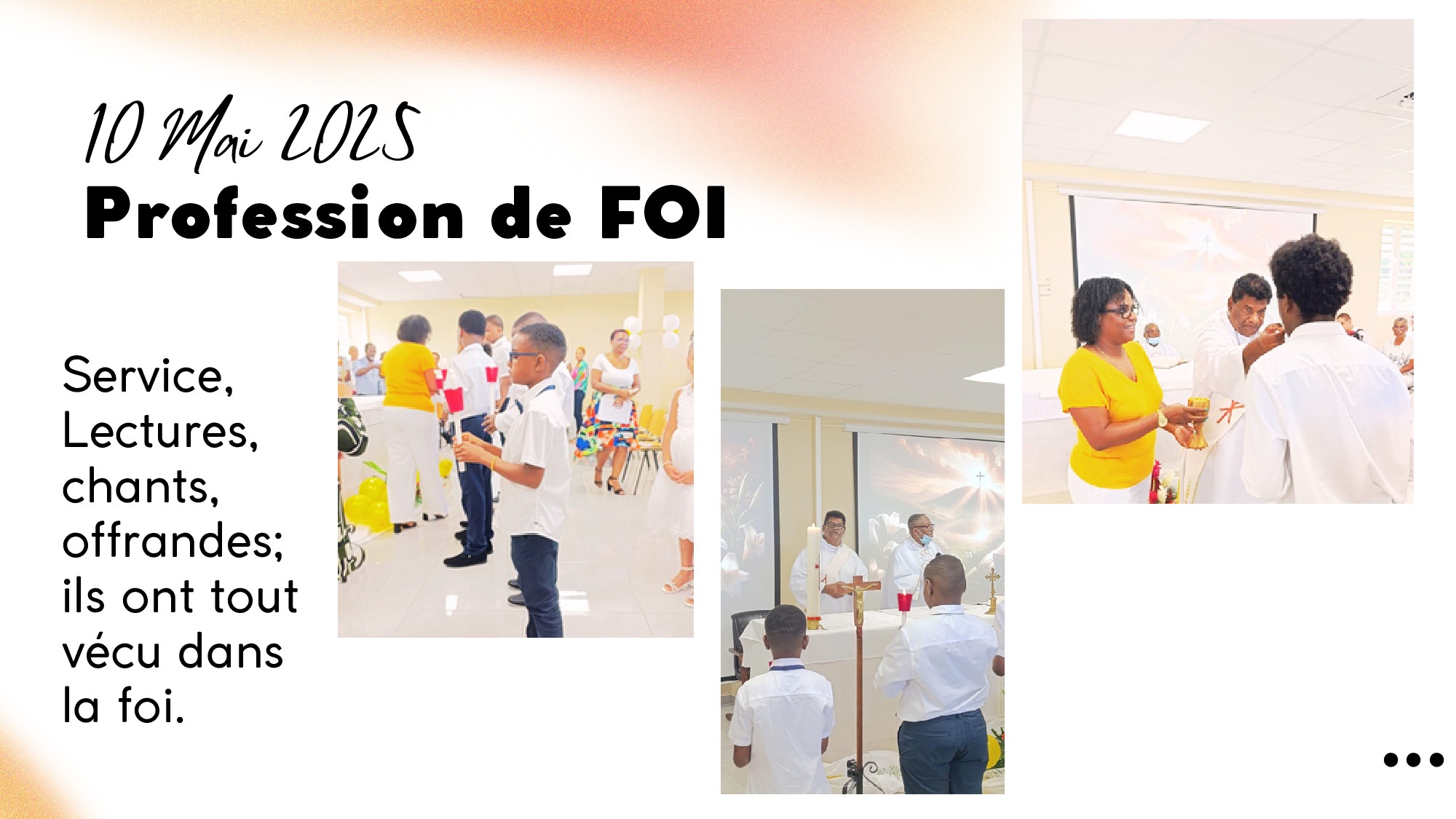 Profession de FOI 2025