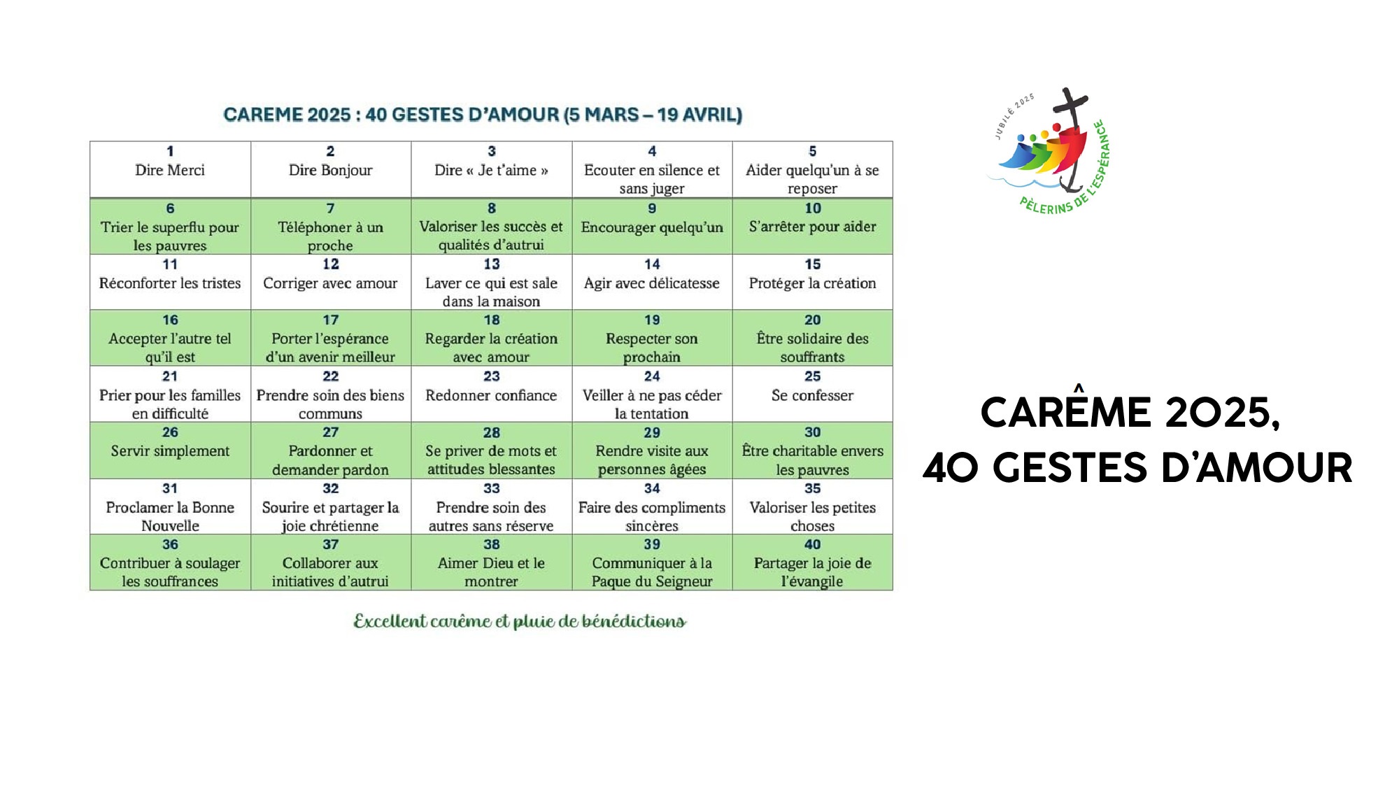 Carême 2025